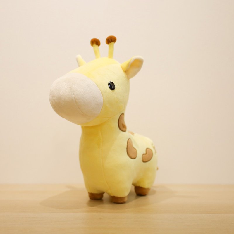 Bellzi | Giraffi 長頸鹿玩偶畢業、老師禮物 - 公仔模型 - 其他人造纖維 黃色