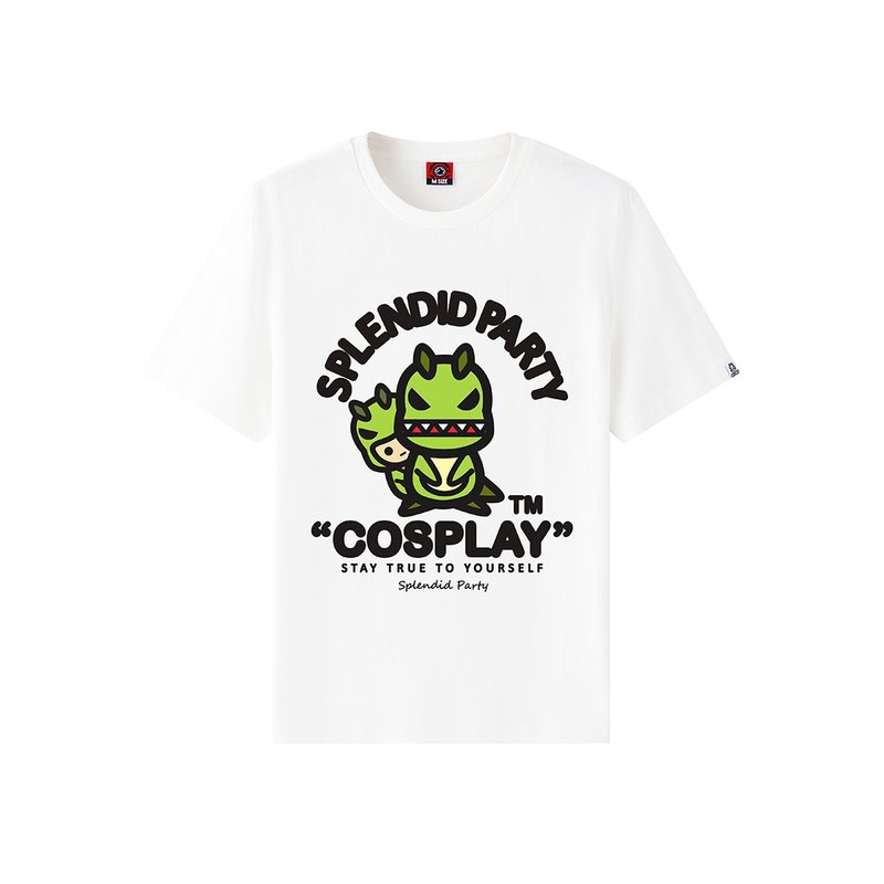 Regular Character T-Shirt - Cosplay(White) - Men's T-Shirts & Tops - Cotton & Hemp White