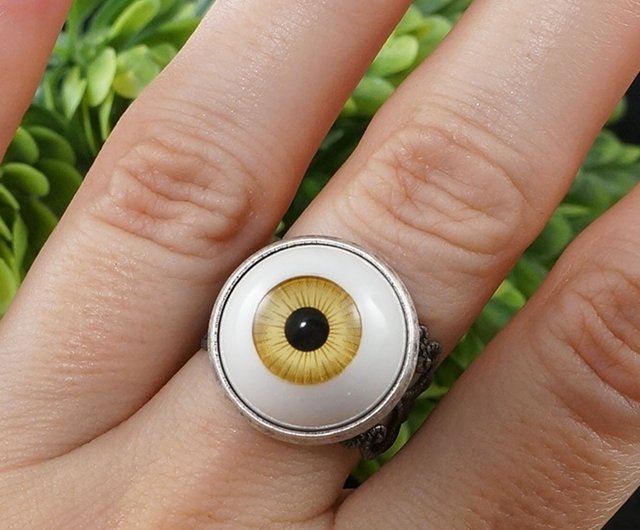 Human deals eye ring