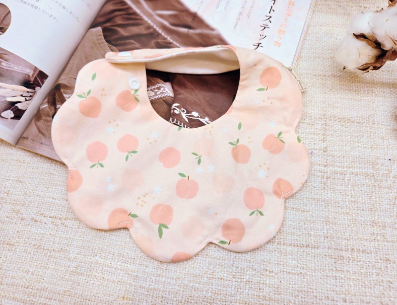 Yunduo six-layer gauze bib saliva towel--MOMO Taozi - ผ้ากันเปื้อน - ผ้าฝ้าย/ผ้าลินิน หลากหลายสี