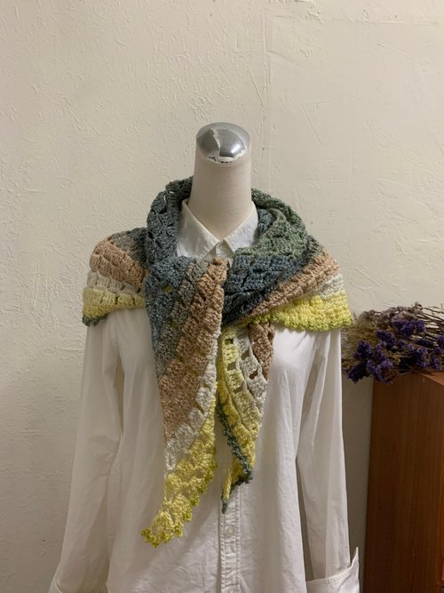 Handcrocheted 2024 Autumn Scarf