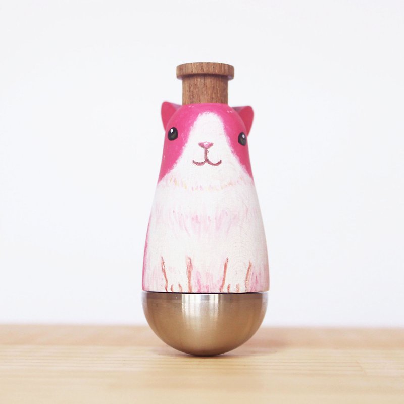 Wen Sen Di – Pink Rabbit Kazoo Figurine