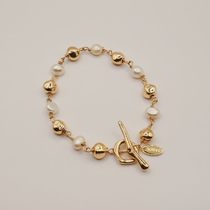 Dolce | Venti 003 - Bracelets - Pearl Gold