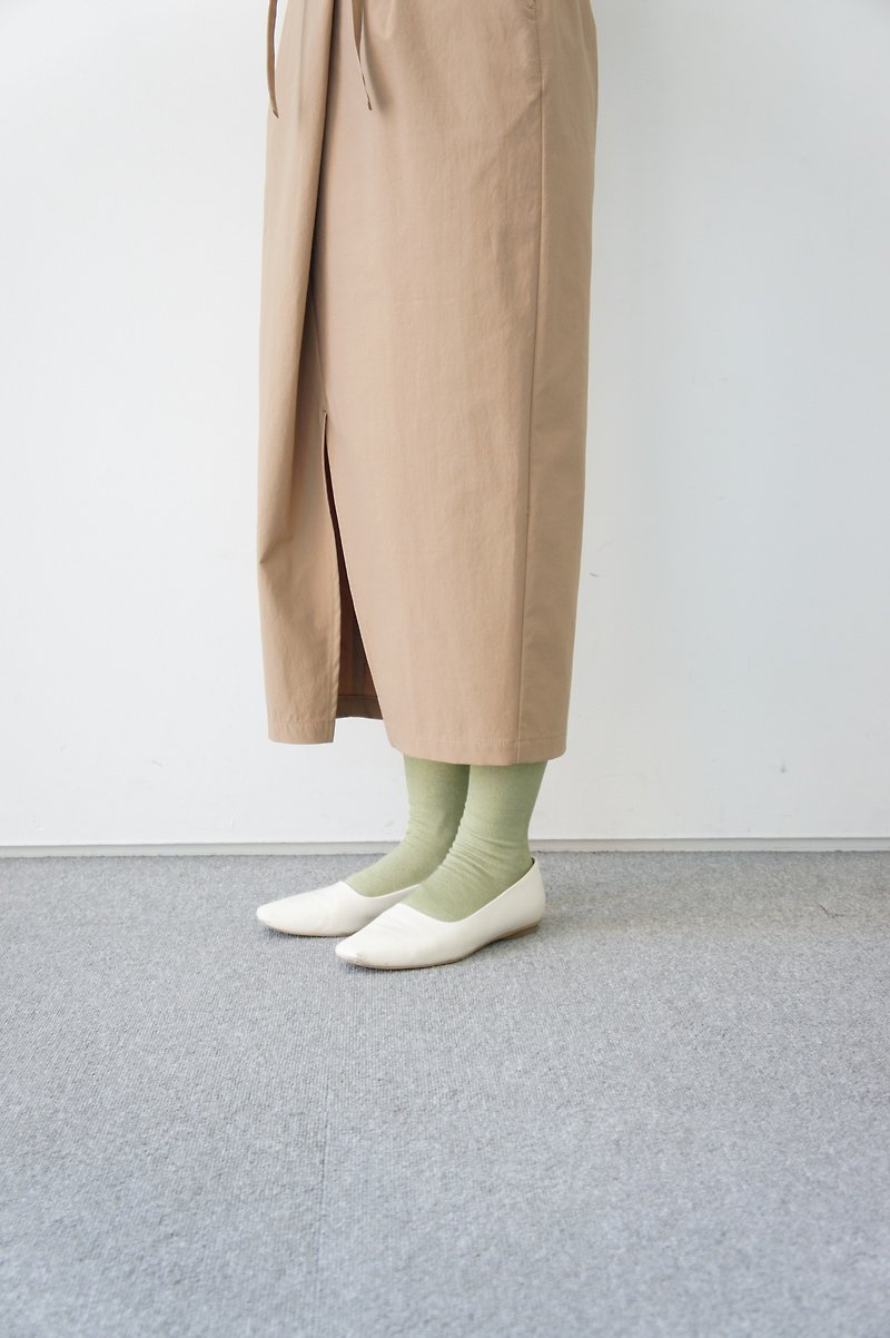 ペルーコットンのゴムなし靴下 - 女裝內衣/內褲 - 環保材質 綠色