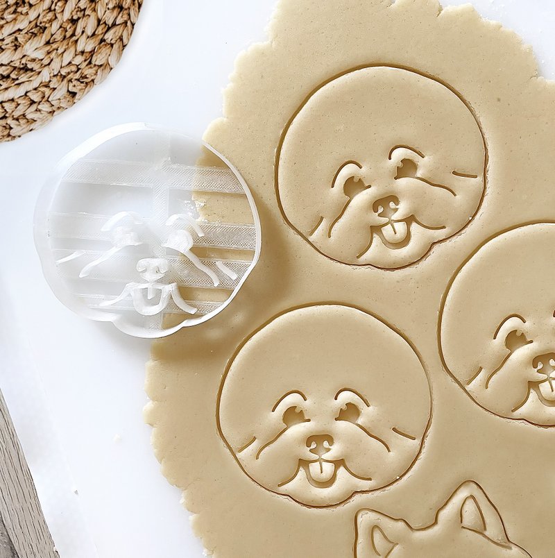 Bichon Frise Cookie Cutter - 其他 - 塑膠 