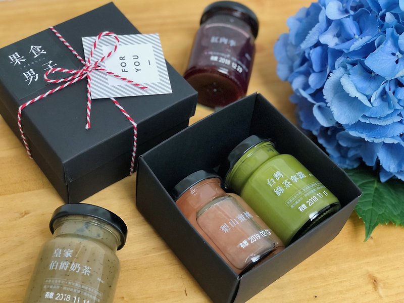 Fruit man │ peach jam gift box [two into] - summer limited - Jams & Spreads - Fresh Ingredients Pink