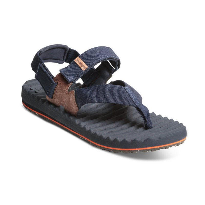 Freewaters Treeline Sport Detachable Wide Web Sandals/ Men's/ Blue - Sandals - Silicone Blue