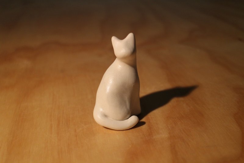 Looking for cat (to help you draw the cat at home) - go back to the cat - Pottery & Ceramics - Porcelain White