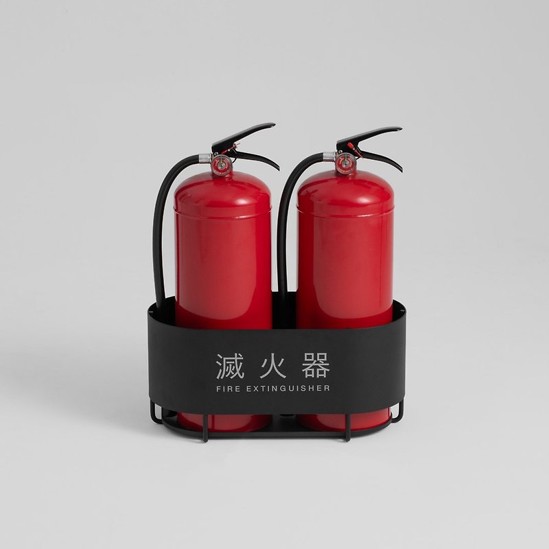 OVAL Oval Fire Extinguisher Rack - อื่นๆ - โลหะ สีดำ