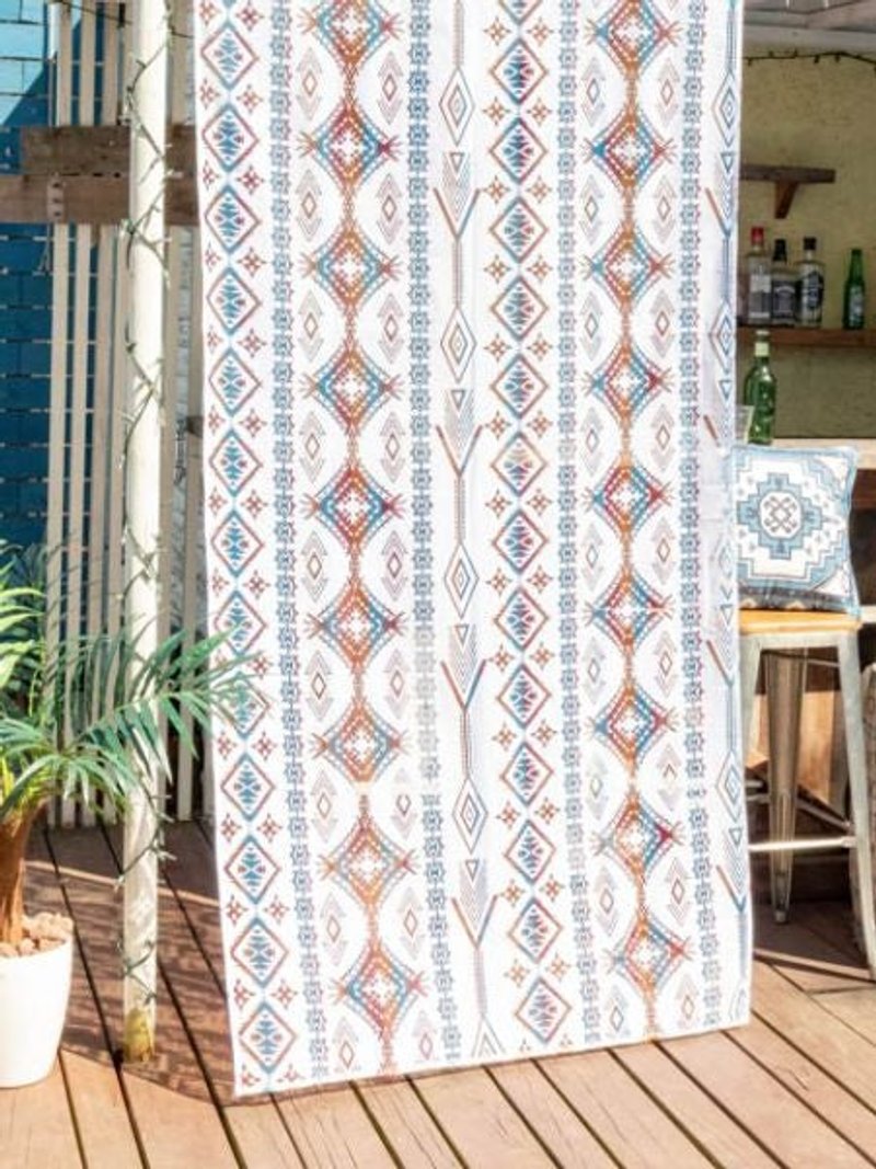 NAVAJO Sheer NOREN Curtain 200cm - 門簾/門牌 - 其他材質 