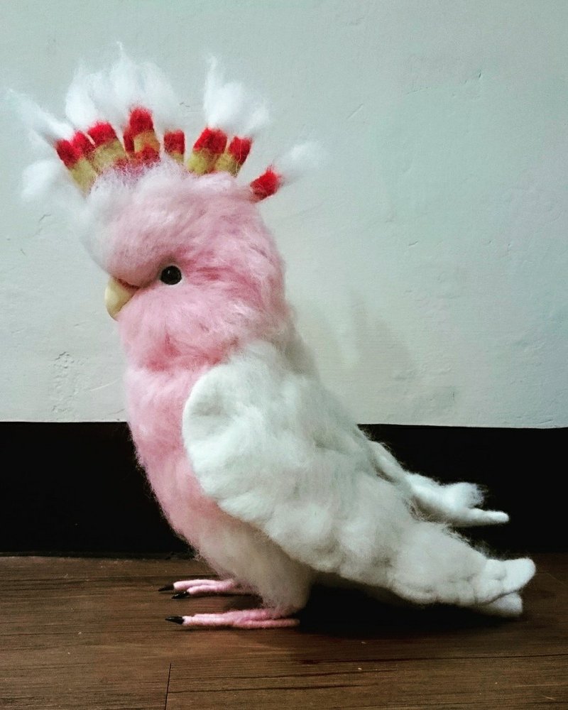 Medium and large parrot doll - ตุ๊กตา - ขนแกะ 