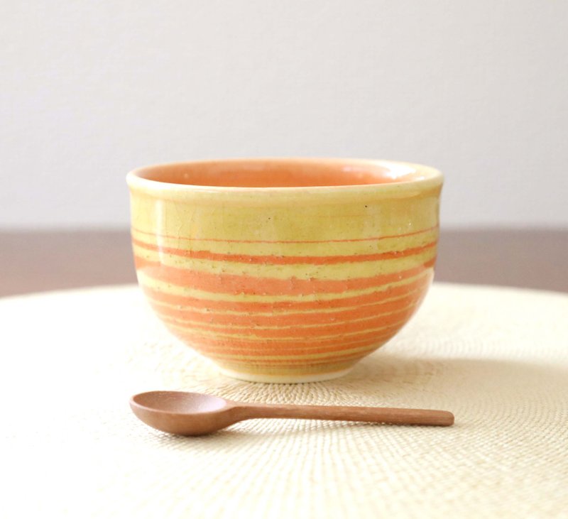 On Sale / Neriage Bowl / Spicy Color - Bowls - Pottery Yellow