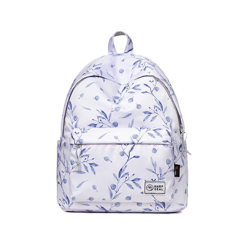 HARPSEAL-waterproof backpack - snow leaves - Laptop Bags - Polyester Purple
