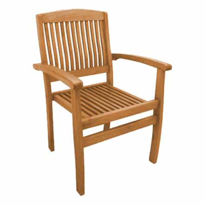 線形椅 Chair- Lombok Stacking - 其他家具 - 木頭 
