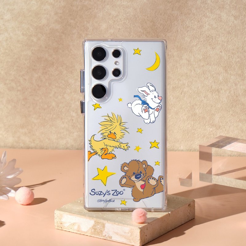 Suzy's Zoo星夜入夢防摔透明SAMSUNG手機殼 - 手機殼/手機套 - 塑膠 多色