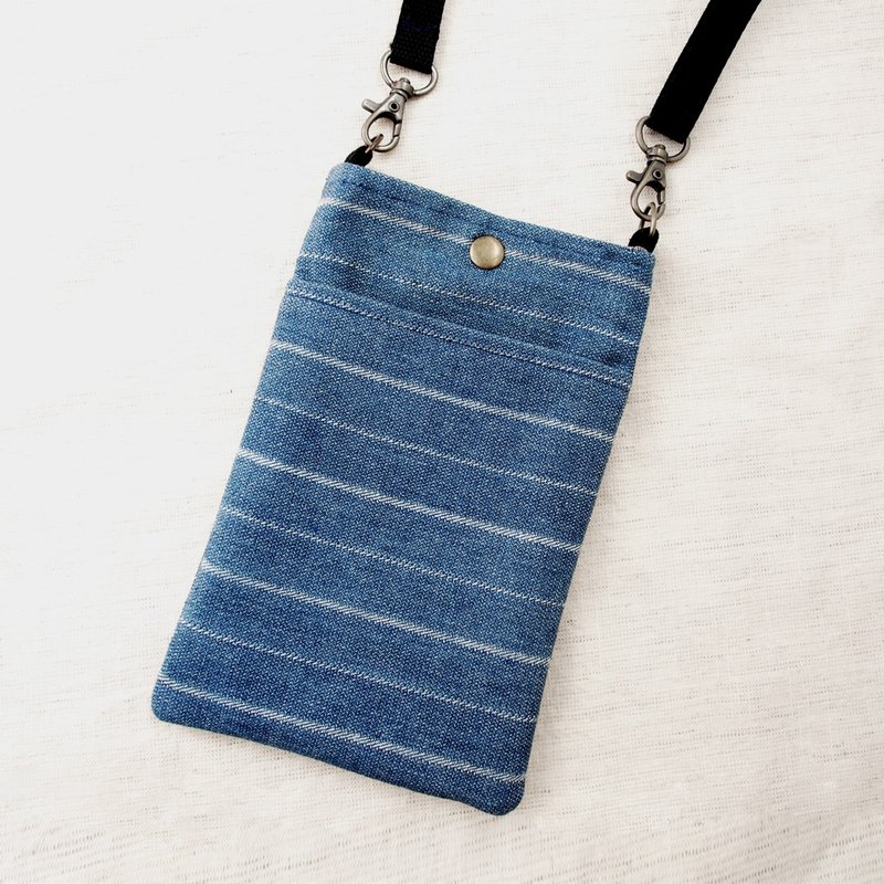 Mobile phone bag/travel bag/storage bag/external pocket - Messenger Bags & Sling Bags - Cotton & Hemp 