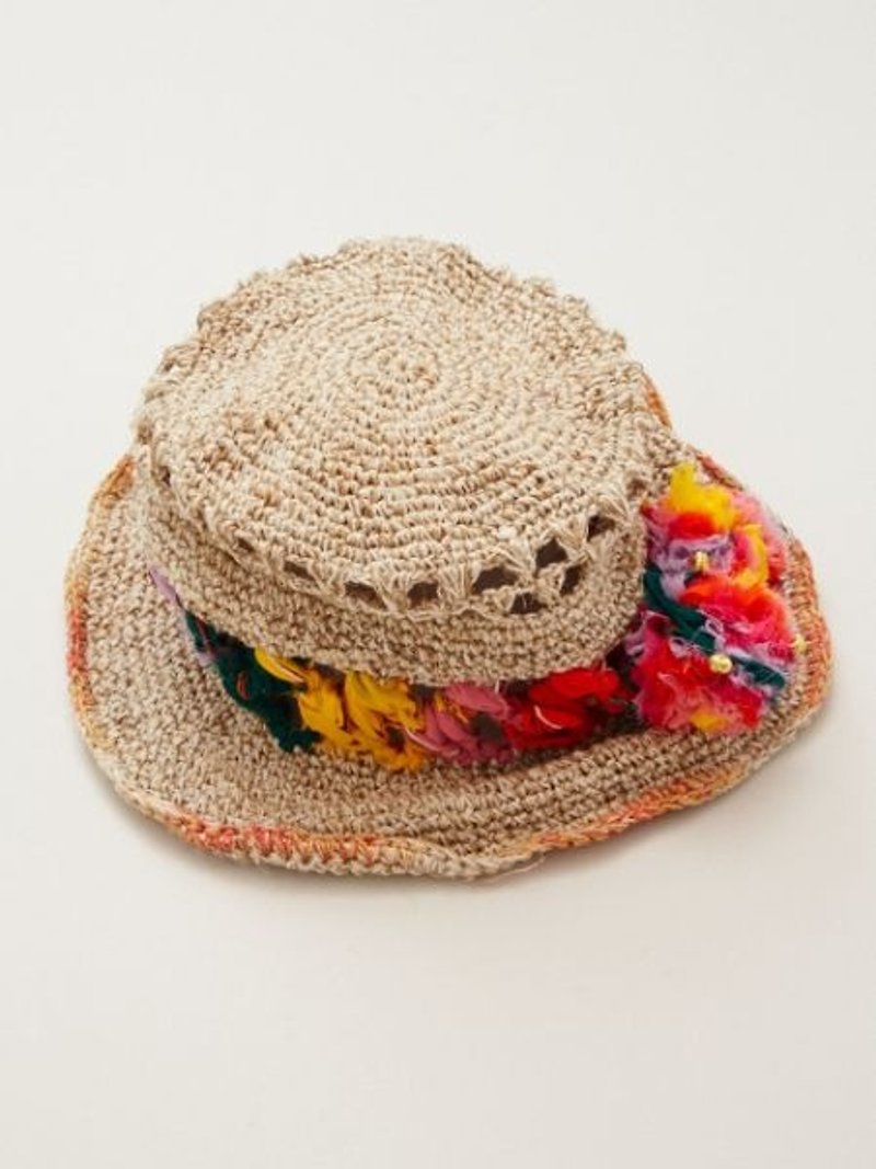 【預購中】✱針織彩色絨球帽✱(三色) - 帽子 - 棉．麻 多色