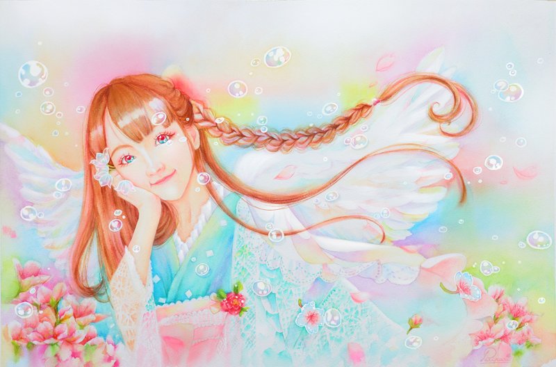 Angel's Tear l Postcard - 卡片/明信片 - 紙 多色