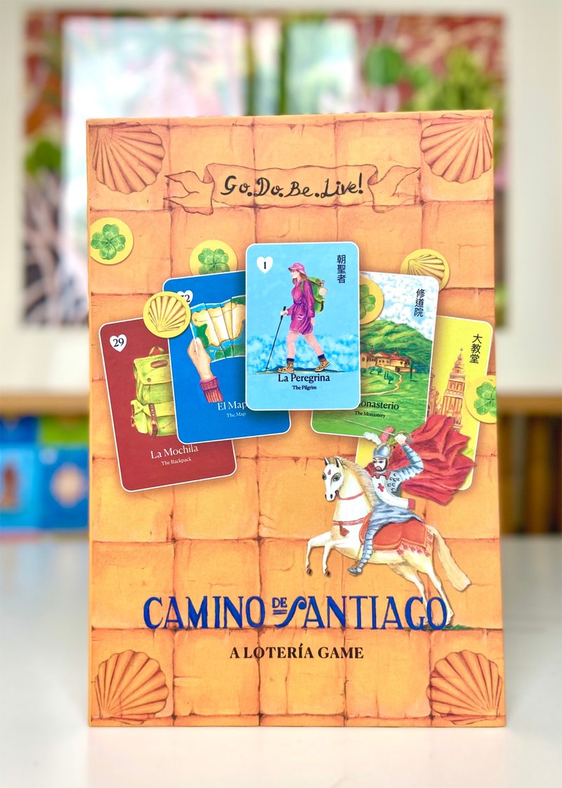 聖雅各之路 | 彩票棋盤遊戲 卡牌 桌曆 - 桌遊/卡牌 - 紙 多色