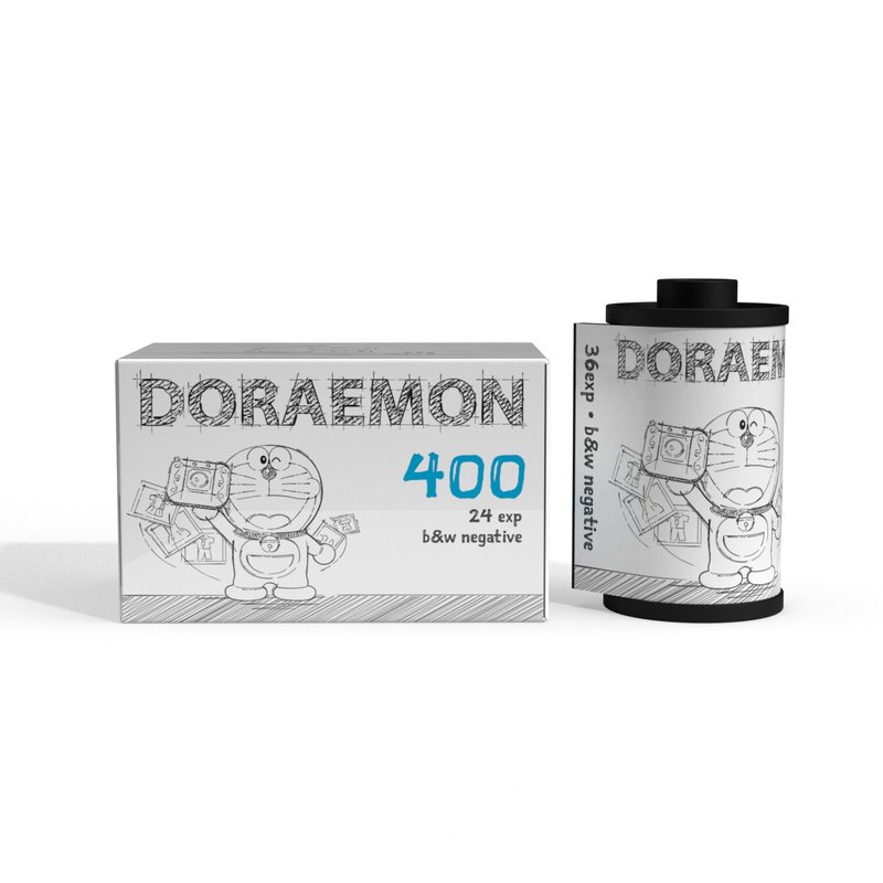 【多啦A夢】 Ultra400 黑白底片 - 相機/拍立得/底片相機 - 其他材質 