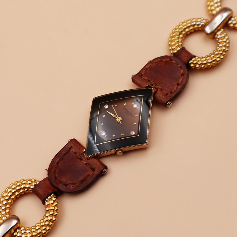 Pumpkin clock. New inventory export antique table - Women's Watches - Other Metals 