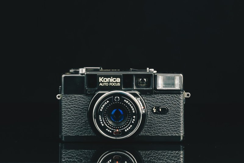 Konica C35 AF2 #4754 #135底片相機 - 相機/拍立得/底片相機 - 其他金屬 黑色