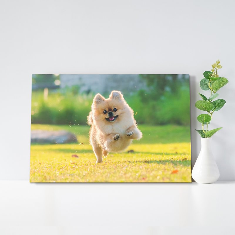 Customized frameless painting pet souvenir pet custom frameless hanging painting - Picture Frames - Other Materials 