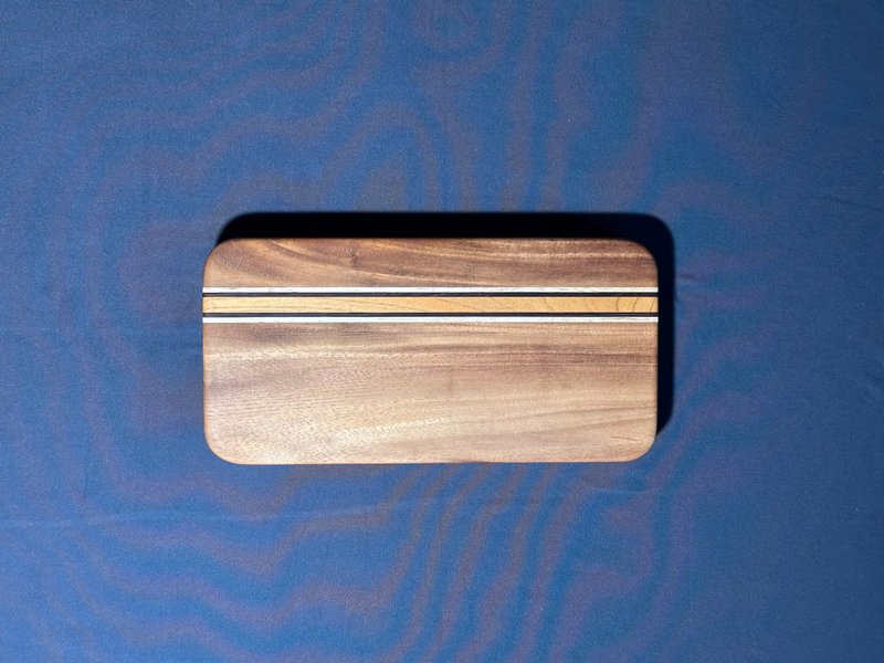 Solid wood spliced ​​chopping board shape cutting board display can be customized - Serving Trays & Cutting Boards - Wood 