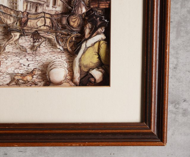 立体絵画　ANTON PIECK 立体絵画 ANTON PIECK