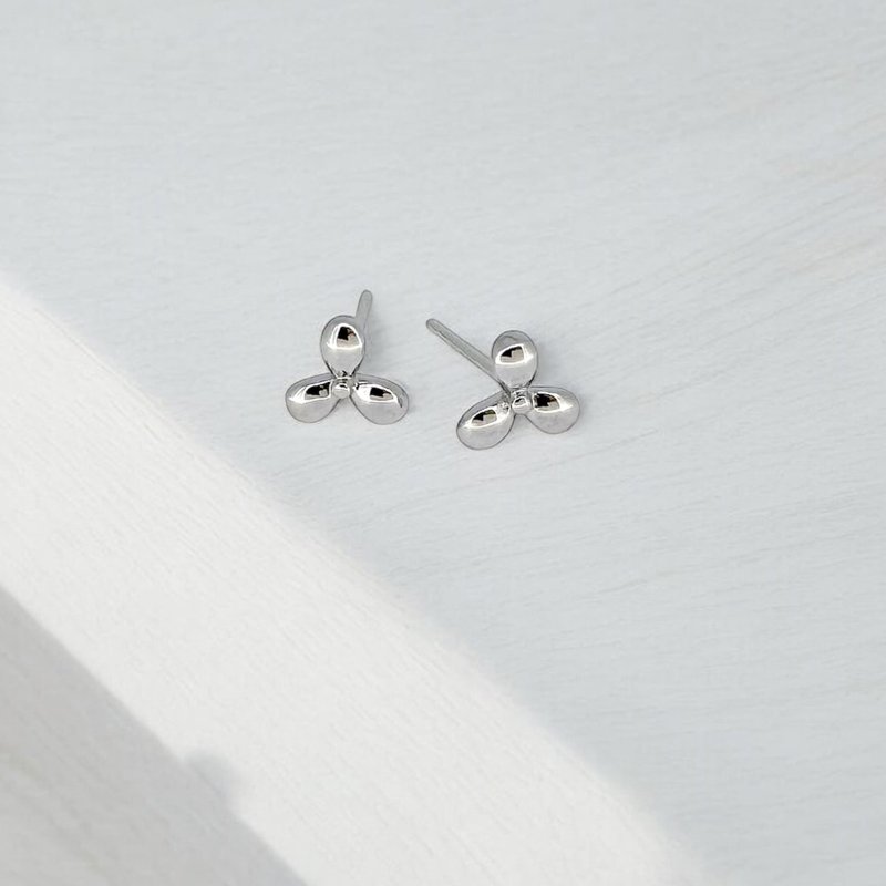 925 sterling silver | small ball_earrings - Earrings & Clip-ons - Precious Metals 