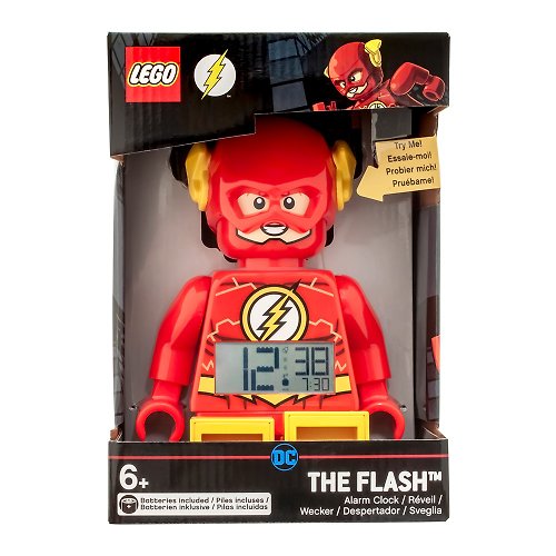 Réveil lego flash dc