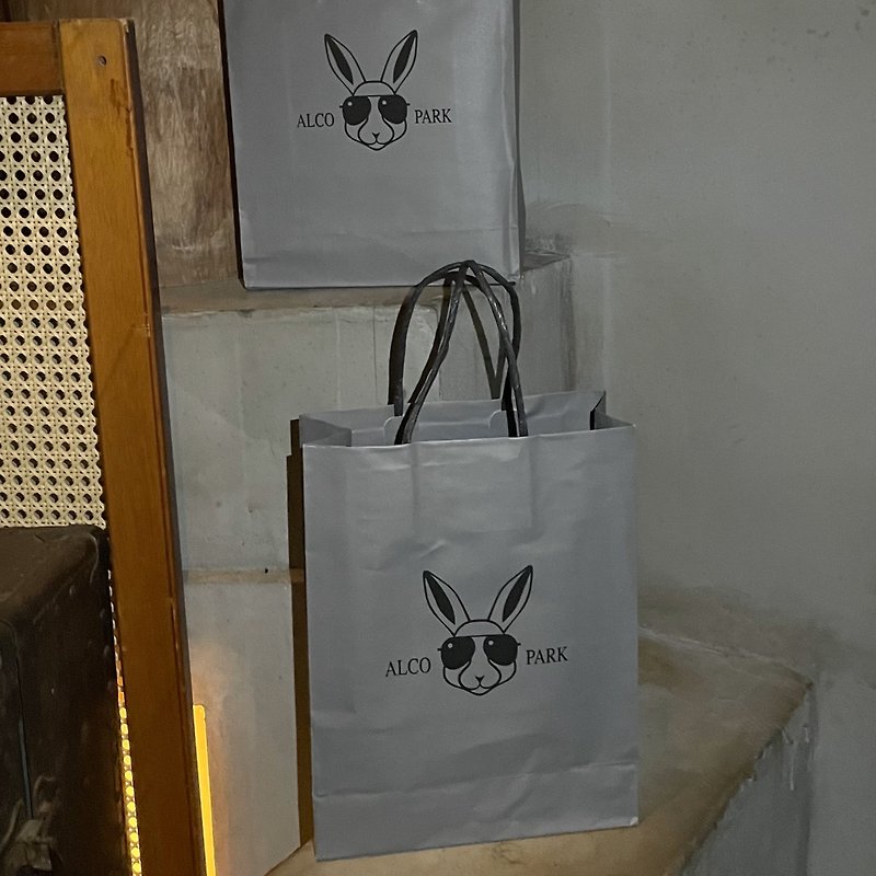 ALCOPARK brand bag - Handbags & Totes - Paper Gray