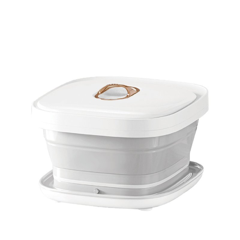 折りたたみ式保温フットバス CON-W380 - ガジェット - プラスチック ホワイト