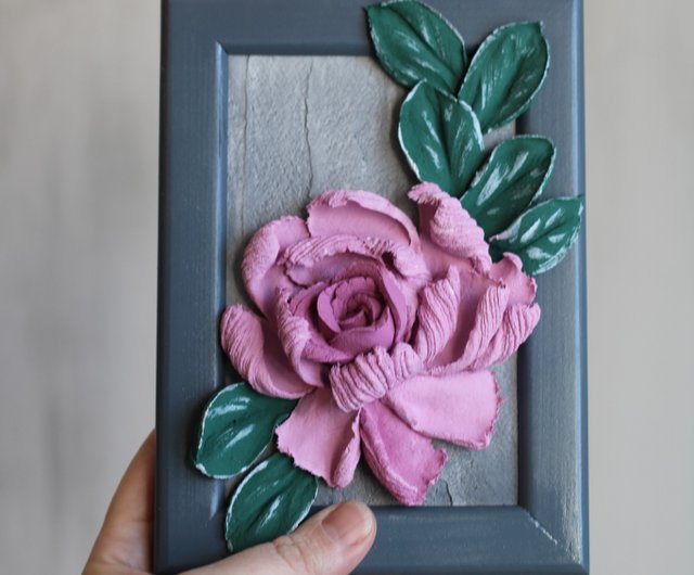 3d rose painting