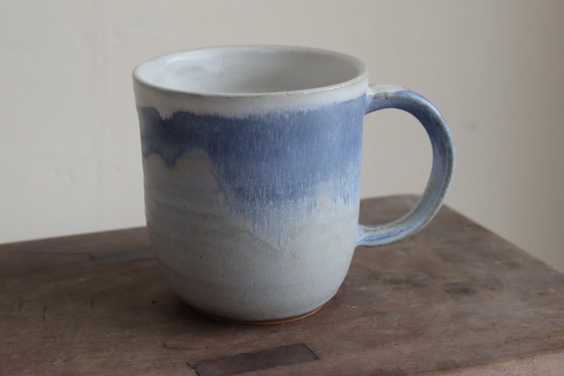 馬克杯-小雪 - 咖啡杯/馬克杯 - 陶 藍色