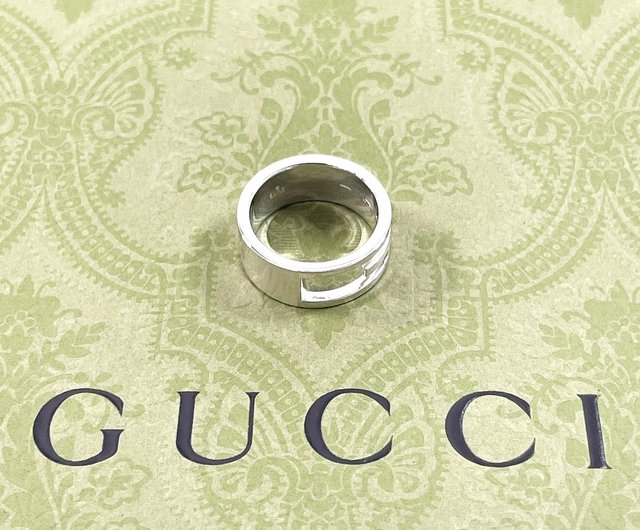 GUCCI ☆12号☆ グッチ リング・指輪 ブランデッド カットアウト