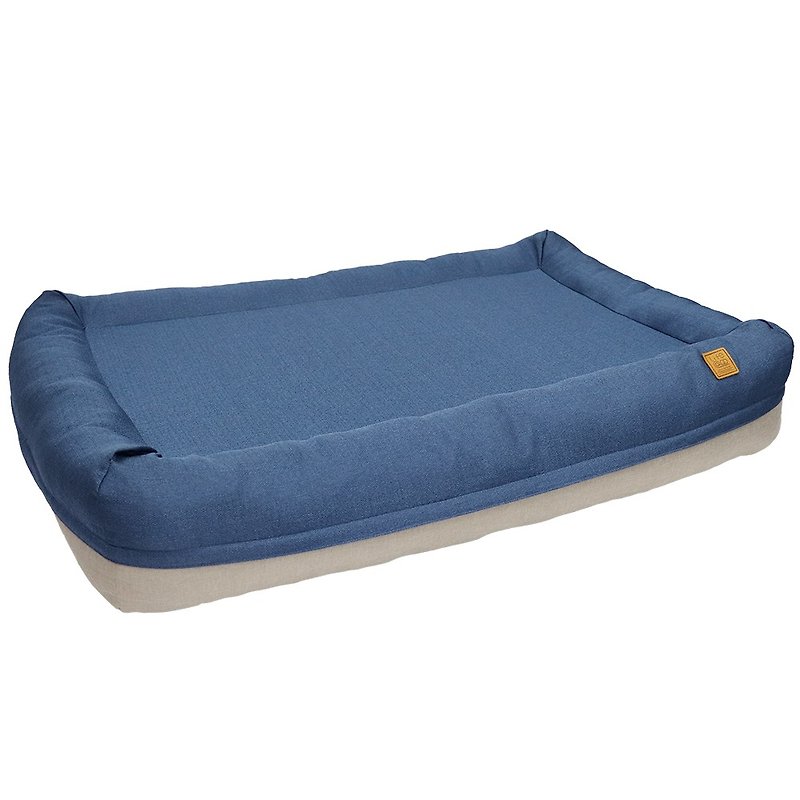 Lifeapp Air Fort Air Bed / Midnight Blue / M Full set of removable and washable - ที่นอนสัตว์ - วัสดุอื่นๆ สีน้ำเงิน