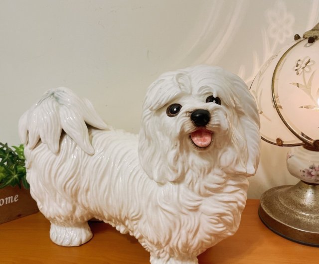 犬置き物　陶器製 楽天市場】犬 置物 陶犬 陶器製 輸入雑貨 インテリア雑貨 置物