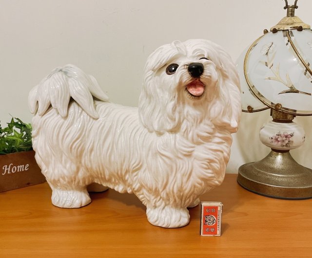 マルチーズ　犬　置物　インテリア　箱入　送料込み250830 マルチーズ 犬 置物 インテリア 箱入 送料込み250830 - メルカリ