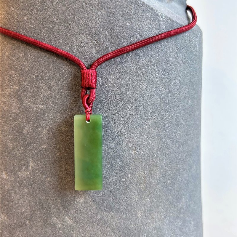 Jade necklace - Taiwan design and making - สร้อยคอ - หยก สีเขียว