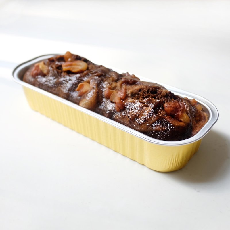アールグレイくるみグルテンフリーケーキ - ビーガン大豆フリー - 冷凍 150g - ケーキ・デザート - 食材 ブラウン