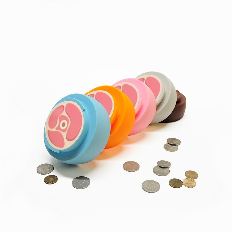 Juhe Creative Open Meat Slices - Coin Banks - Plastic Multicolor