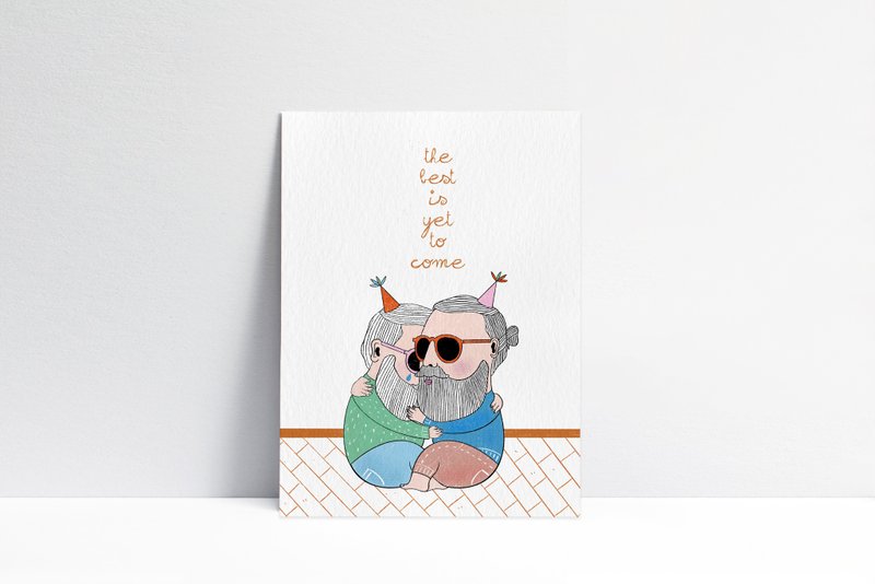 The Best is Yet to Come | Postcard | malut - Cards & Postcards - Paper 