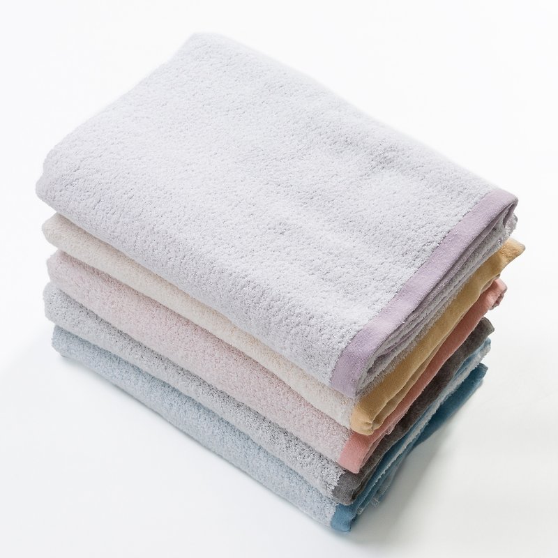 Soft marshmallow-weakly twisted yarn bath towel/towel 70*140, 35*80cm #QQ毛#soft - Towels - Cotton & Hemp 