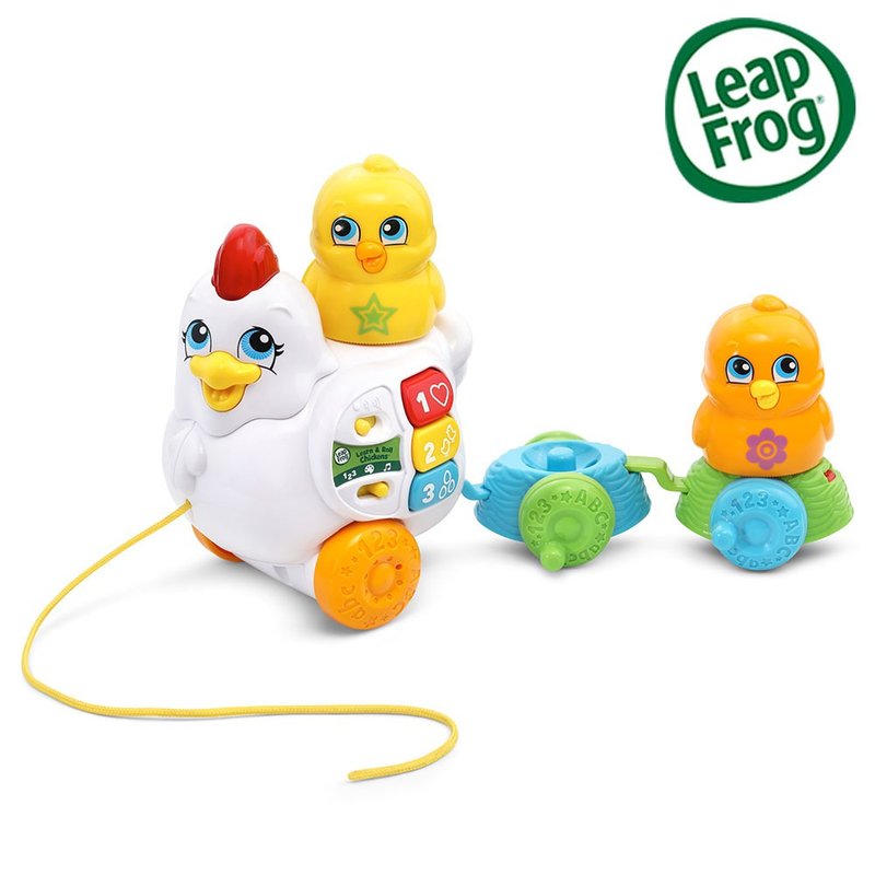 缺貨-僅限寄送台灣【LeapFrog】滾滾雞學習車 - 寶寶/兒童玩具/玩偶 - 塑膠 黃色