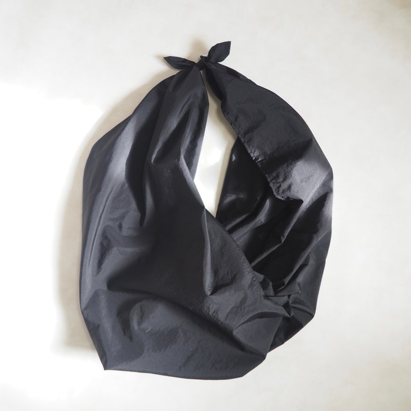 Furoshiki/water-repellent - Messenger Bags & Sling Bags - Nylon Black