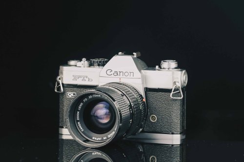 フィルムカメラ canon quickloading Canon FTb QL+Canon FD 35-70mm F=4 #3477 #135 フィルムカメラ