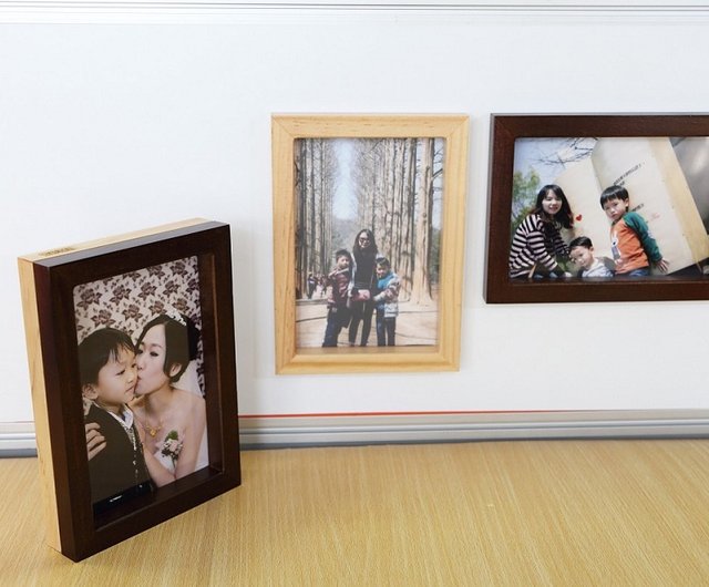 OSHI】木製両用写真立て - ショップ OSHI フォトフレーム - Pinkoi