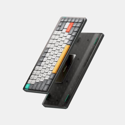 公式】Nuphy Air75 メカニカルキーボード 茶軸 bluetooth