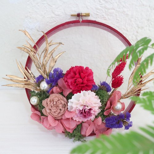 Home DIY Course I Embroidery Frame - Love Provence - Shop flower4u Plants &  Floral Arrangement - Pinkoi